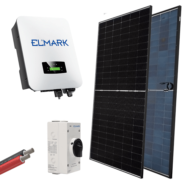 ON GRID SOLAR SYSTEM SET 3P/6KW WITH PANEL 580W - ledmania.gr