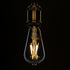 GloboStar® 99015 Λάμπα E27 ST64 Αχλάδι LED FILAMENT 4W 440 lm 320° AC 85-265V Edison Retro με Διάφανο Γυαλί Θερμό Λευκό 2700 K Dimmable - ledmania.gr