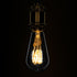 GloboStar® 99140 Λάμπα E27 ST64 Αχλάδι LED SOFT T SPIRAL FILAMENT 6W 510 lm 320° AC 85-265V Edison Retro με Διάφανο Γυαλί Θερμό Λευκό 2700 K Dimmable - ledmania.gr