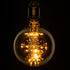 GloboStar® 99210 Λάμπα E27 BLL150 MTX Balloon DIODE HP LED String 3W 300 lm 320° AC 85-265V Edison Retro με Μελί Γυαλί Ultra Θερμό Λευκό 2200 K - ledmania.gr