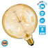 GloboStar® 99210 Λάμπα E27 BLL150 MTX Balloon DIODE HP LED String 3W 300 lm 320° AC 85-265V Edison Retro με Μελί Γυαλί Ultra Θερμό Λευκό 2200 K - ledmania.gr