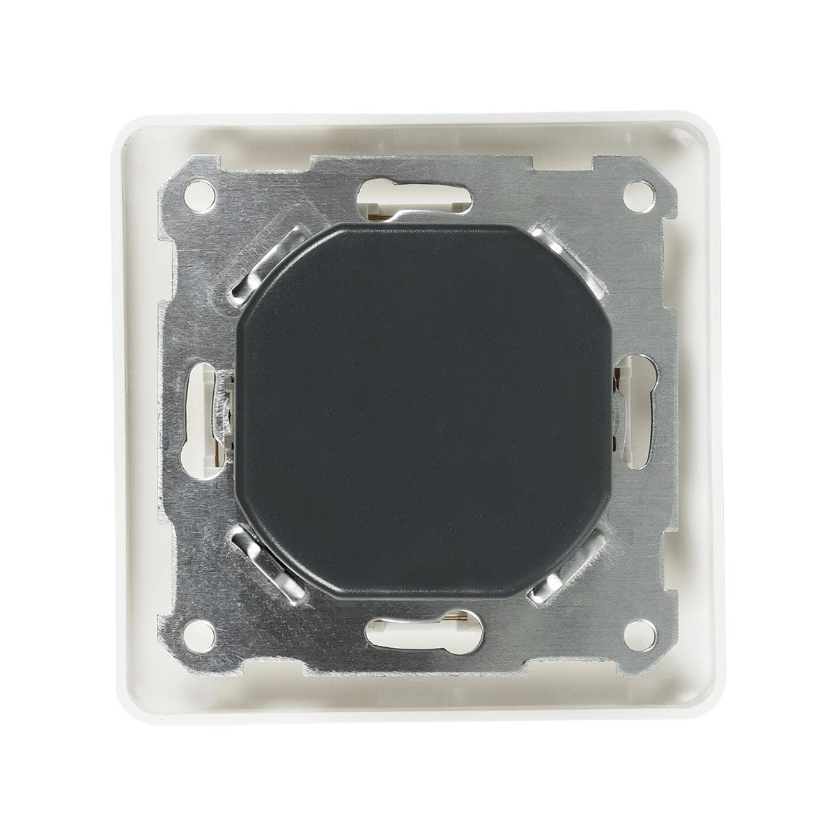 GloboStar® 999-0006 Ροοστάτης Dimmer Τοίχου LED AC100-240V 400W IP20 Μ8.4 x Π8.4 x Υ4.5cm - ledmania.gr
