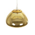 GLOBOSTAR® CRISTIN 999-0037 Μοντέρνο Κρεμαστό Φωτιστικό Οροφής με Ντουί 1 x G4 AC 220-240V IP20 - Χρυσό - Μ18 x Π18 x Υ13cm - ledmania.gr