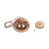 GLOBOSTAR® CRISTIN 999-0038 Μοντέρνο Κρεμαστό Φωτιστικό Οροφής με Ντουί 1 x G4 AC 220-240V IP20 - Χάλκινο - Μ18 x Π18 x Υ13cm - ledmania.gr