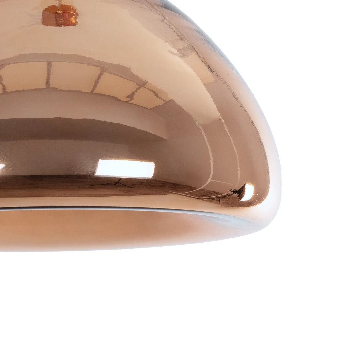 GLOBOSTAR® CRISTIN 999-0038 Μοντέρνο Κρεμαστό Φωτιστικό Οροφής με Ντουί 1 x G4 AC 220-240V IP20 - Χάλκινο - Μ18 x Π18 x Υ13cm - ledmania.gr