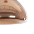 GLOBOSTAR® CRISTIN 999-0038 Μοντέρνο Κρεμαστό Φωτιστικό Οροφής με Ντουί 1 x G4 AC 220-240V IP20 - Χάλκινο - Μ18 x Π18 x Υ13cm - ledmania.gr