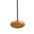 GLOBOSTAR® JOLIET 999-0042 Μοντέρνο Κρεμαστό Φωτιστικό Οροφής με Ντουί 1 x G9 AC 220-240V IP20 - Μαύρο & Χρυσό - Μ20 x Π20 x Y43cm - ledmania.gr