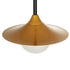 GLOBOSTAR® JOLIET 999-0042 Μοντέρνο Κρεμαστό Φωτιστικό Οροφής με Ντουί 1 x G9 AC 220-240V IP20 - Μαύρο & Χρυσό - Μ20 x Π20 x Y43cm - ledmania.gr