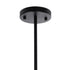 GLOBOSTAR® JOLIET 999-0046 Μοντέρνο Κρεμαστό Φωτιστικό Οροφής με Ντουί 3 x G9 AC 220-240V IP20 - Μαύρο & Χρυσό - Μ27 x Π27 x Y62cm - ledmania.gr