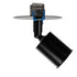 GloboStar® SARA 999-0058 Χωνευτό Φωτιστικό Οροφής Σποτ Μονόφωτο 1 x E27 IP20 Μαύρο Μέταλλο - Μ8,5 x Π8,5 x Υ11cm - ledmania.gr