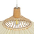 GLOBOSTAR® VENTALIA 999-0067 Boho Κρεμαστό Φωτιστικό Οροφής με Ντουί 1 x E27 AC 220-240V IP20 - Μπεζ - Μ60 x Π60 x Υ30cm