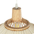 GLOBOSTAR® VENTALIA 999-0068 Boho Κρεμαστό Φωτιστικό Οροφής με Ντουί 1 x E27 AC 220-240V IP20 - Μπεζ - Μ40 x Π40 x Y23cm