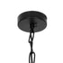GLOBOSTAR® DASTAR 999-0091 Vintage Κρεμαστό Φωτιστικό Οροφής με Ντουί 4 x E27 AC 220-240V IP20 - Μαύρο & Λευκό - Μ42 x Π42 x Υ43cm