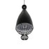 GLOBOSTAR® CARNEL 999-0110 Vintage Κρεμαστό Φωτιστικό Οροφής με Ντουί 1 x E27 AC 220-240V IP20 - Μαύρο - Μ26 x Π26 x Υ70cm
