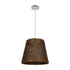 GLOBOSTAR® PLAYROOM 999-0145 Vintage Κρεμαστό Φωτιστικό Οροφής με Ντουί 1 x E27 AC 220-240V IP20 - Καφέ - Μ30 x Π30 x Υ30cm