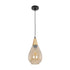 GLOBOSTAR® NOAH 999-0185 Μοντέρνο Κρεμαστό Φωτιστικό Οροφής με Ντουί 1 x E27 AC 220-240V IP20 - Μελί & Μπεζ - Μ16 x Π16 x Υ32cm