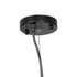 GLOBOSTAR® CUBE 999-0215 Μοντέρνο Κρεμαστό Φωτιστικό Οροφής με Ντουί 1 x E27 AC 220-240V IP20 - Μαύρο - Μ70 x Π70 x Υ87cm
