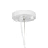 GLOBOSTAR® CUBE 999-0217 Μοντέρνο Κρεμαστό Φωτιστικό Οροφής με Ντουί 1 x E27 AC 220-240V IP20 - Λευκό - Μ70 x Π70 x Y87cm