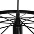 GLOBOSTAR® CASTOR 999-0228 Vintage Κρεμαστό Φωτιστικό Οροφής με Ντουί 1 x E27 AC 220-240V IP20 - Μαύρο - Μ30 x Π30 x Υ11cm - ledmania.gr