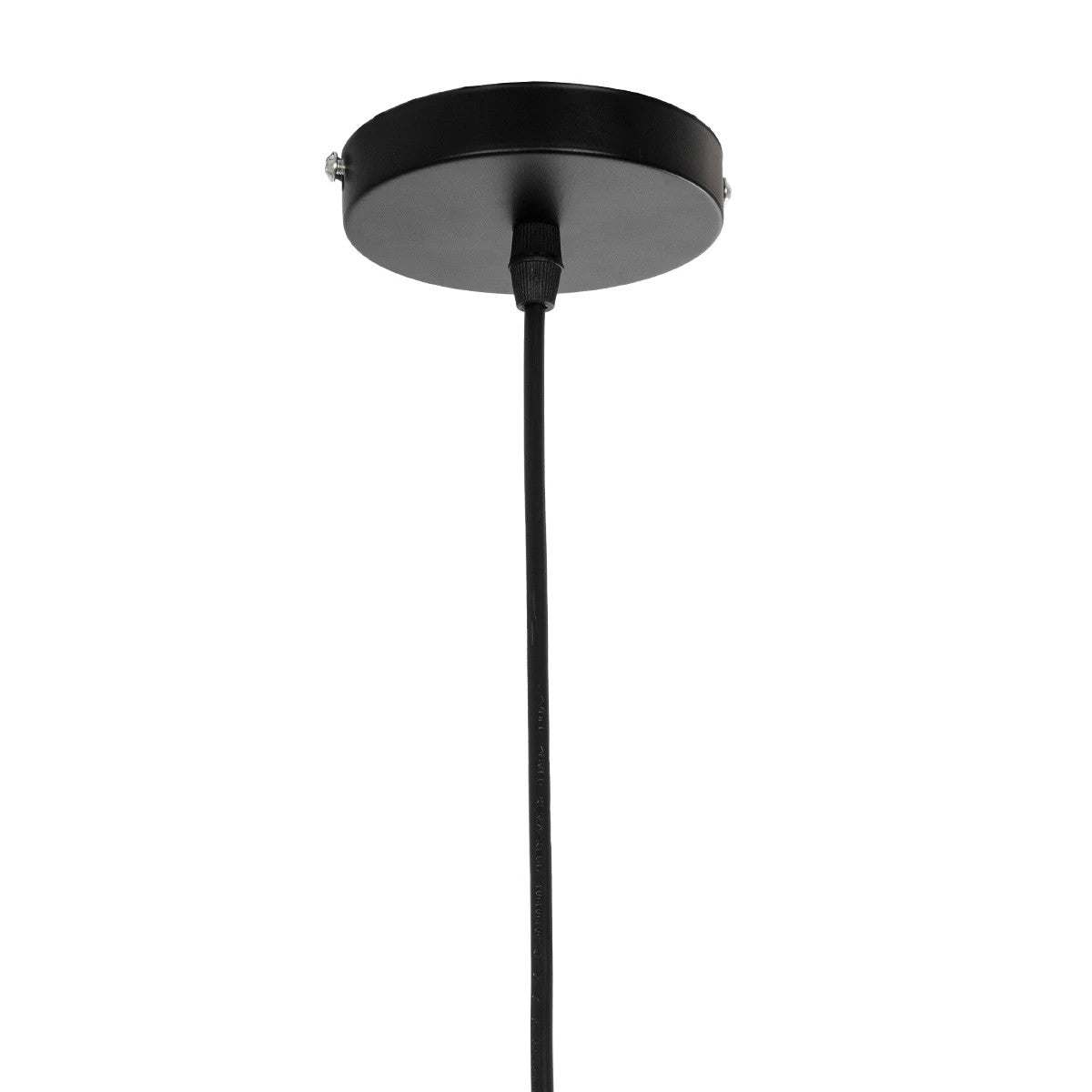 GLOBOSTAR® CASTOR 999-0228 Vintage Κρεμαστό Φωτιστικό Οροφής με Ντουί 1 x E27 AC 220-240V IP20 - Μαύρο - Μ30 x Π30 x Υ11cm - ledmania.gr