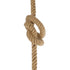 GLOBOSTAR® MALVERN 999-0234 Vintage Κρεμαστό Φωτιστικό Οροφής με Ντουί 1 x E27 AC 220-240V IP20 - Μαύρο & Μπεζ - Μ18.5 x Π4 x Υ41.5cm