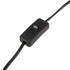 GloboStar® ELMA 999-0239 Μοντέρνο Επιτραπέζιο Φωτιστικό Πορτατίφ Μονόφωτο 1 x E27 IP20 Μπεζ Ξύλο με Μαύρο Μέταλλο - Μ35 x Π20 x Υ43cm - ledmania.gr