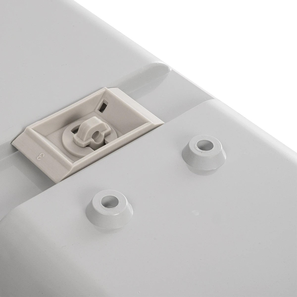 GLOBOSTAR® VIGAS 999-0250 Γραμμικό Βιομηχανικό Φωτιστικό Σκαφάκι Tri-Proof με Μεταλλικά Clips για 2 x Λάμπες T8 G13 90cm Τύπου Φθορίου LED Τροφοδοσίας Ενός Άκρου 120° AC 220-240V Αδιάβροχο IP65 - Γκρι με Διάφανο Κάλυμμα Πλαστικό PC - Μ100 x Π15 x Υ10cm - ledmania.gr