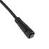 GLOBOSTAR® CONNECTOR 999-0265 2 Pin Σύνδεσμος Τροφοδοσίας για Wall Washers & Προβολείς με Είσοδο 2 x 0.25mm2 & Έξοδο 1 x Αρσενικό Βύσμα Αδιάβροχο IP65 - Μαύρο - Μ20 x Π1.5 x Υ1.5cm