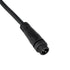 GLOBOSTAR® CONNECTOR 999-0266 2 Pin Σύνδεσμος Τροφοδοσίας για Wall Washers & Προβολείς με Είσοδο 2 x 0.25mm2 & Έξοδο 1 x Θηλυκό Βύσμα Αδιάβροχο IP65 - Μαύρο - Μ20 x Π1.5 x Υ1.5cm