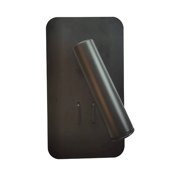 LED WALL LAMP 2X3W 4000K BLACK - ledmania.gr