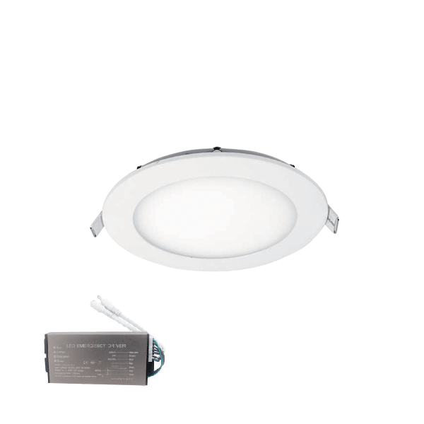 STELLAR LED ΠΑΝΕΛ ΣΤΡΟΓΓΥΛΟ ΧΩΝΕΥΤΟ 12W 4000K+ΚΙΤ ΑΣΦΑΛΕΙΑΣ - ledmania.gr