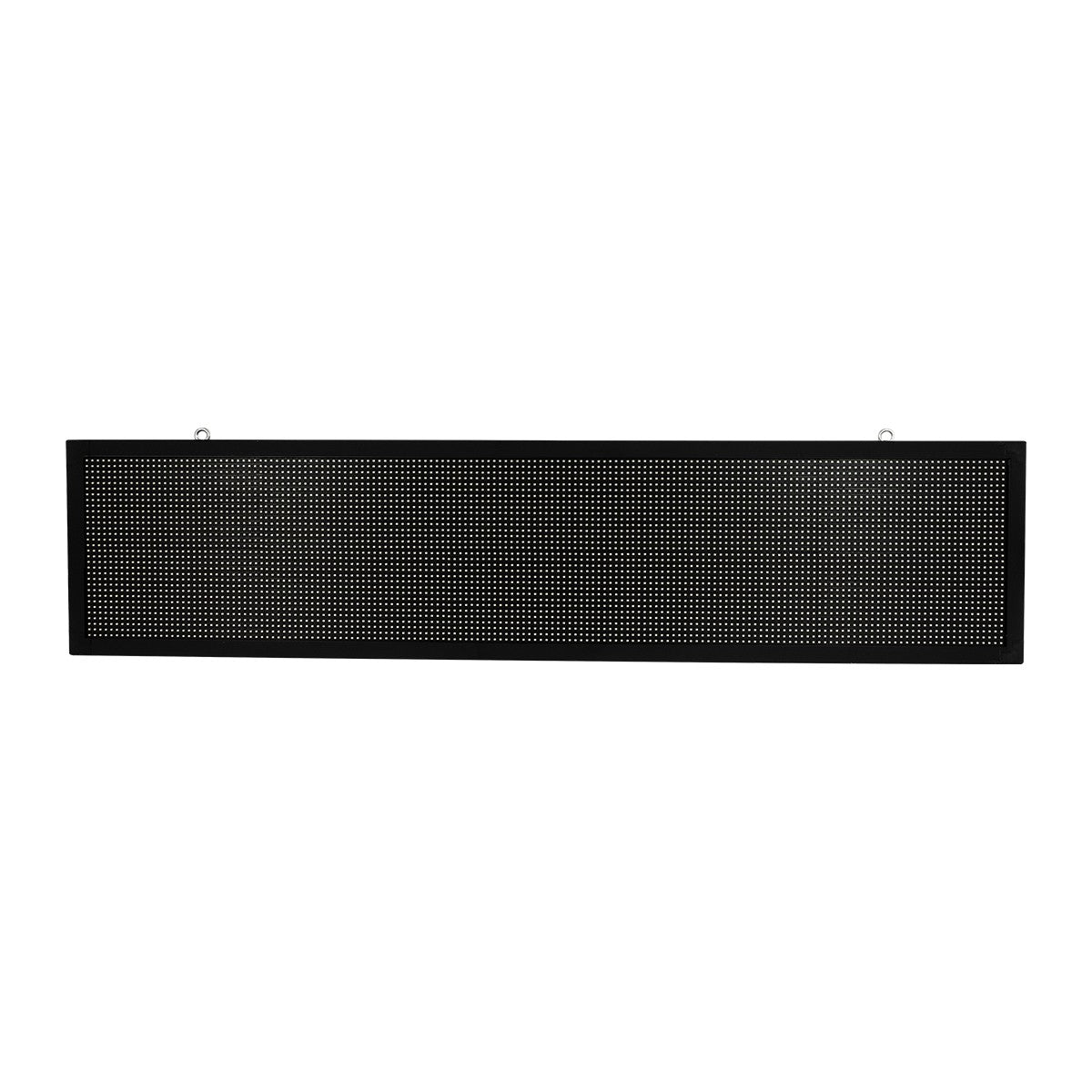 GLOBOSTAR® DISPLAY 90334 Κυλιόμενη Ψηφιακή Επιγραφή P10 Διπλής Όψης LED AC 220-240V Αδιάβροχο IP65 Πορτοκαλί - WiFi Control μέσω FK APP - Αισθητήρας Θερμοκρασίας & Υγρασίας - Μ166 x Π11 x Υ38cm - 2 Χρόνια Εγγύηση