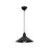 GLOBOSTAR® FERRO 203-0084 Μοντέρνο Κρεμαστό Φωτιστικό Οροφής με Ντουί 1 x E27 AC 220-240V IP20 - Μαύρο - Μ30 x Π30 x Υ15cm - ledmania.gr
