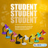 GLOBOSTAR® STUDENT 01535 Μοντέρνο Επιτραπέζιο Φωτιστικό Πορτατίφ με Ντουί 1 x E27 AC 220-240V IP20 - Κόκκινο - Μ12 x Π12 x Υ32cm - ledmania.gr