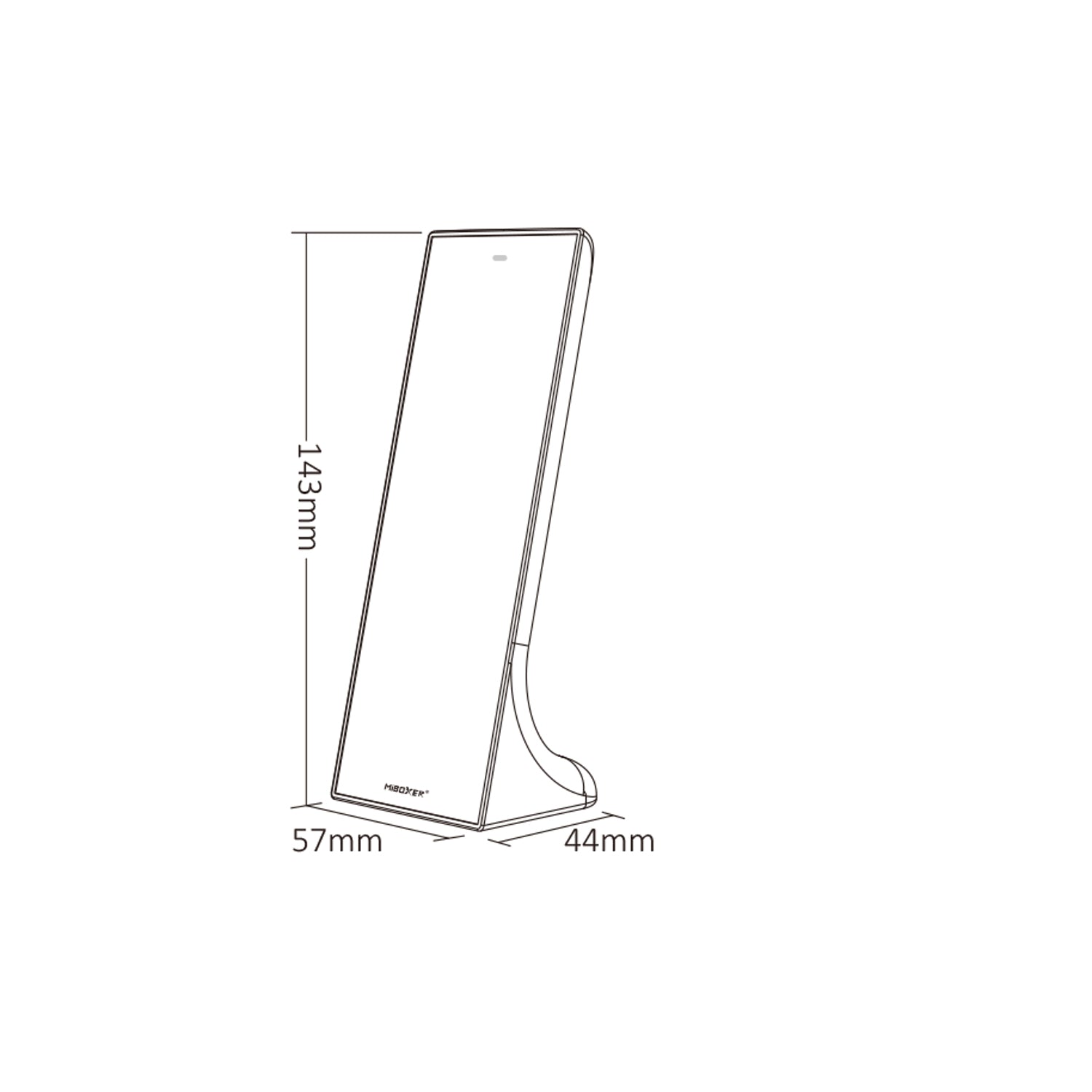 ΚΑΘΕΤΟ ΤΗΛΕΧΕΙΡΙΣΤΗΡΙΟ LED RGB+CCT 2.4GHZ ACA A-Y3-W ΛΕΥΚΟ IP20
