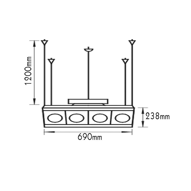 4XAR111/12V/50W ΓΚΡΙ MET ΚΡΕΜΑΣΤΟ - ledmania.gr