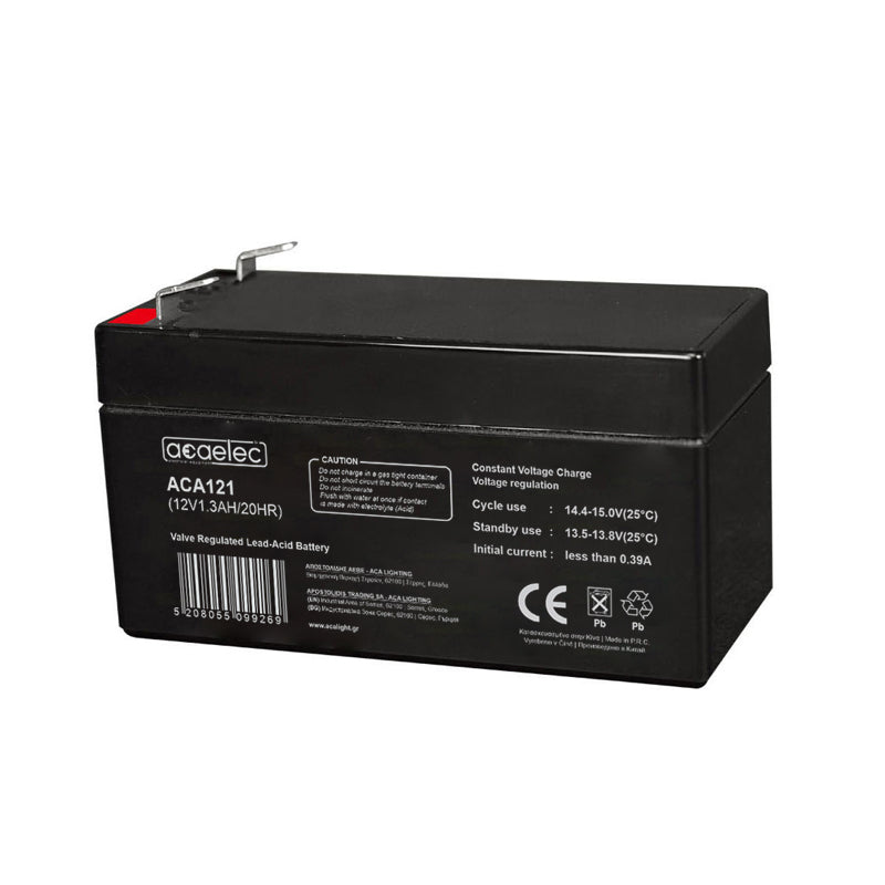 ΜΠΑΤΑΡΙΑ AGM VRLA 12V 100AH/20HR (M8 τερματικό) - ledmania.gr