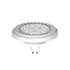ΛΑΜΠΑ LED ΣΠΟΤ AR111 GU10 12W ΨΥΧΡΟ ΛΕΥΚΟ 6500K 901LM 30°