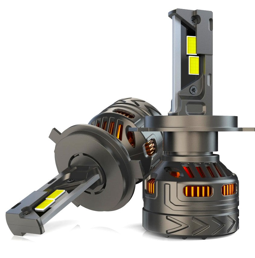 H4 Canbus Υψηλής ισχύος Νέος προβολέας Led 300W 32000LM με μακροχρόνιο και σταθερό φωτισμό  Λάμπα φωτός IP68 Λευκό-Σετ 2τεμ. - ledmania.gr