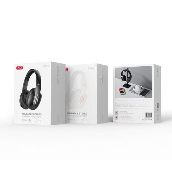 XO Bluetooth headphones BE39 black - ledmania.gr