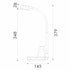 ΦΩΤΙΣΤΙΚΟ ΓΡΑΦΕΙΟΥ LED ACA BL1177BK ΜΑΥΡΟ 8W CCT 3000K/4000K/6100K 300LM