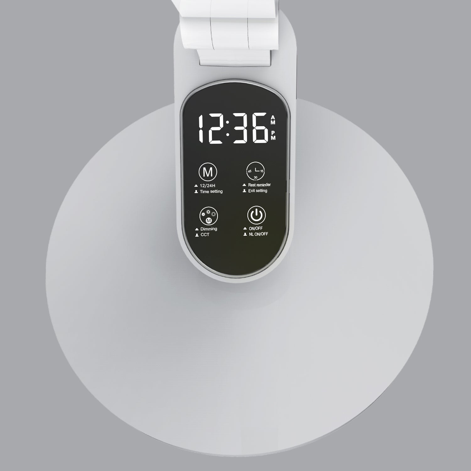 ΦΩΤΙΣΤΙΚΟ ΓΡΑΦΕΙΟΥ ΜΑΥΡΟ ΠΛΑΣΤΙΚΟ LED SMD 10W 550LM CCT 3000K-4000K-5700K IP20