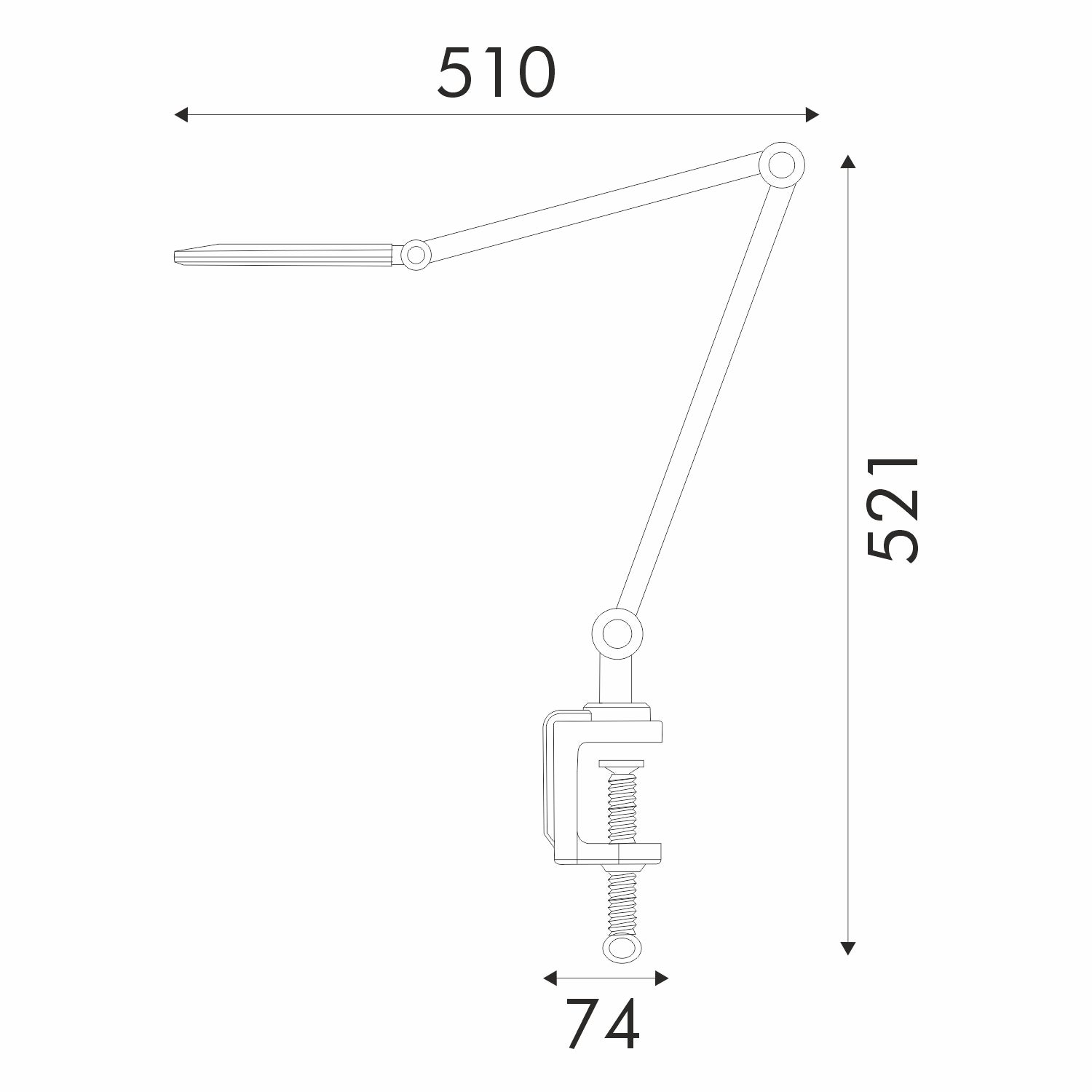 ΦΩΤΙΣΤΙΚΟ ΓΡΑΦΕΙΟΥ ΜΑΥΡΟ ΠΛΑΣΤΙΚΟ LED SMD 9W 500LM CCT 3000K-4000K-6000K IP20