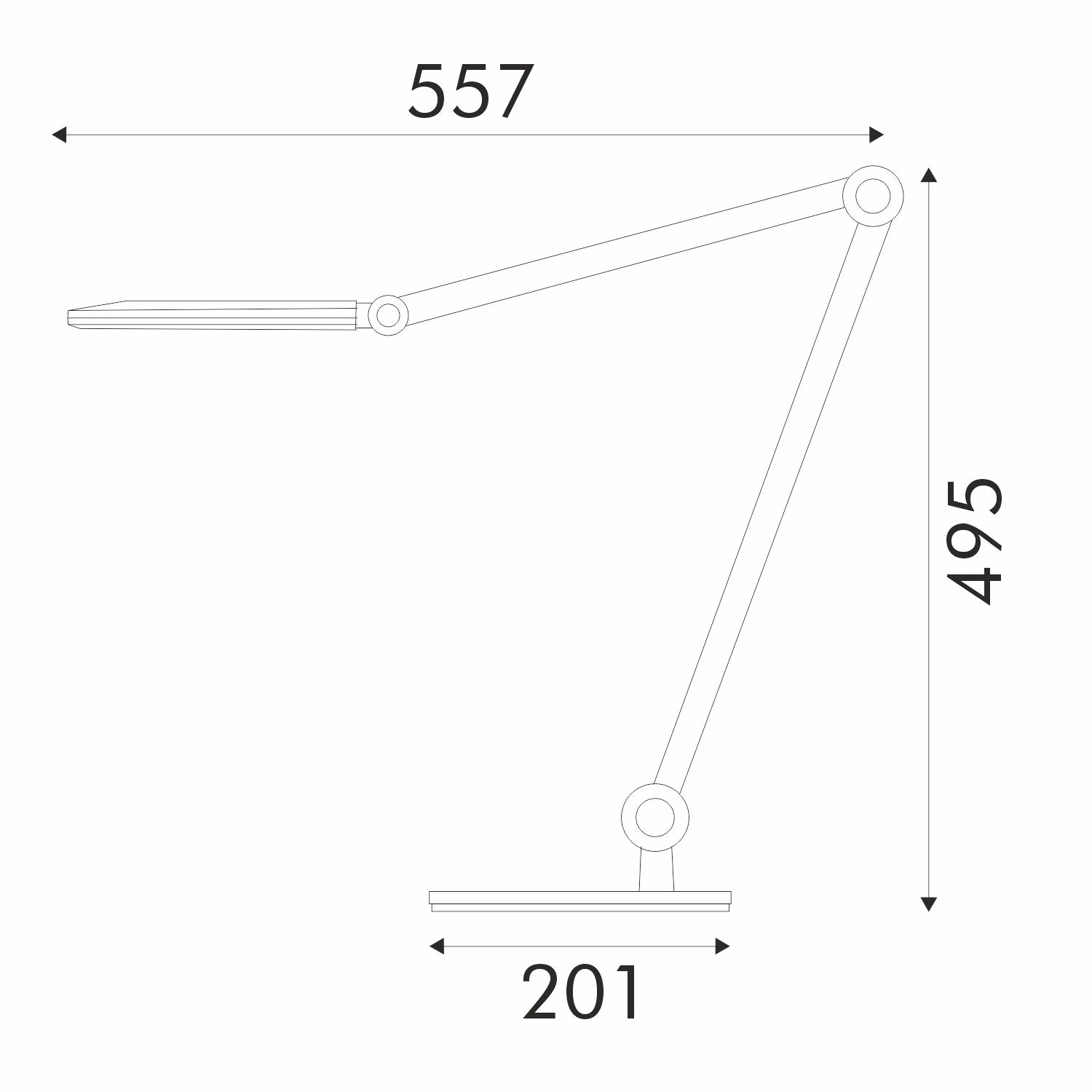 ΦΩΤΙΣΤΙΚΟ ΓΡΑΦΕΙΟΥ ΑΣΗΜΙ ΠΛΑΣΤΙΚΟ LED SMD 9W 500LM CCT 3000K-4000K-6000K IP20