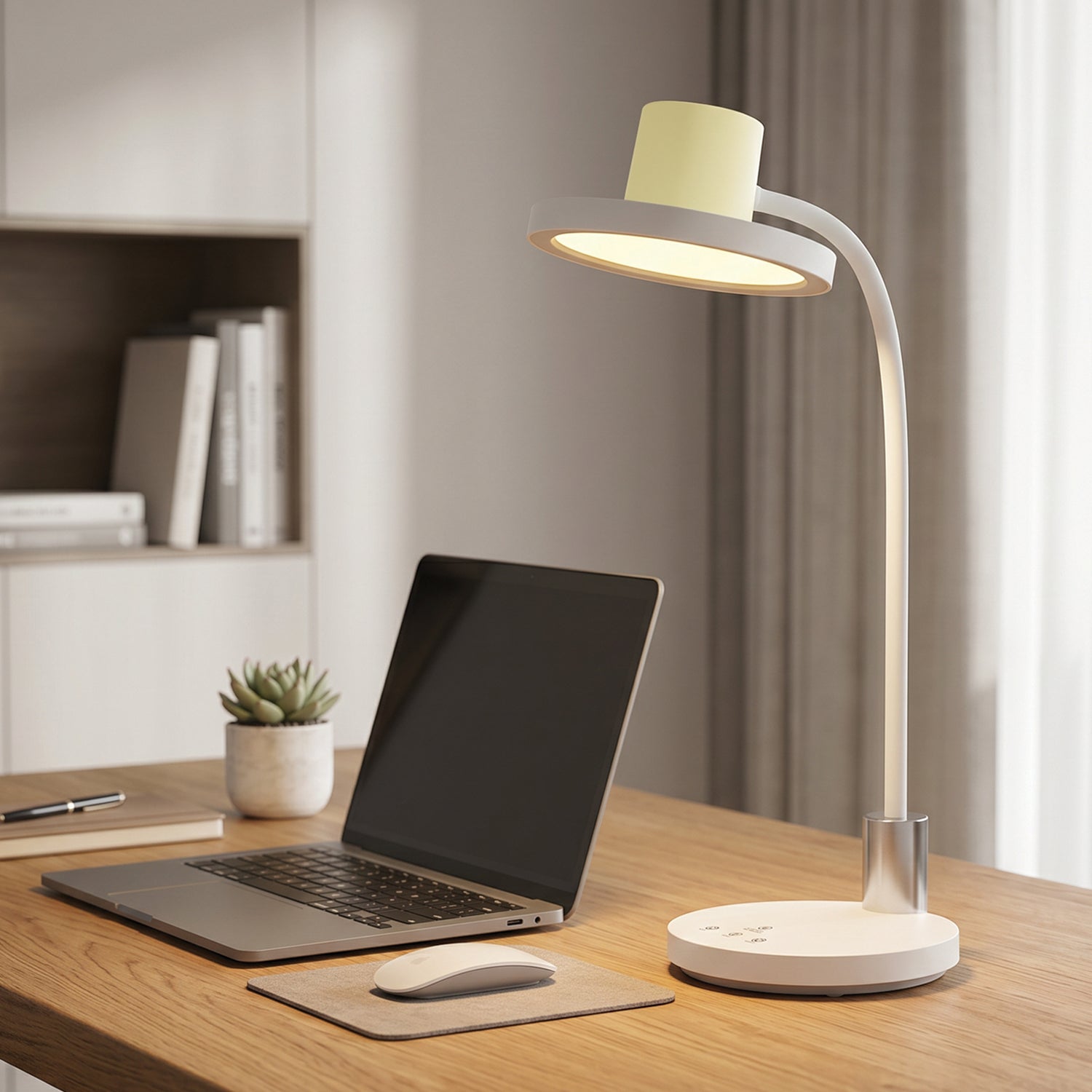 ΦΩΤΙΣΤΙΚΟ ΓΡΑΦΕΙΟΥ LED ACA BL1313LBK ΜΑΥΡΟ 10W CCT 3000K/3800K/5700K 500LM