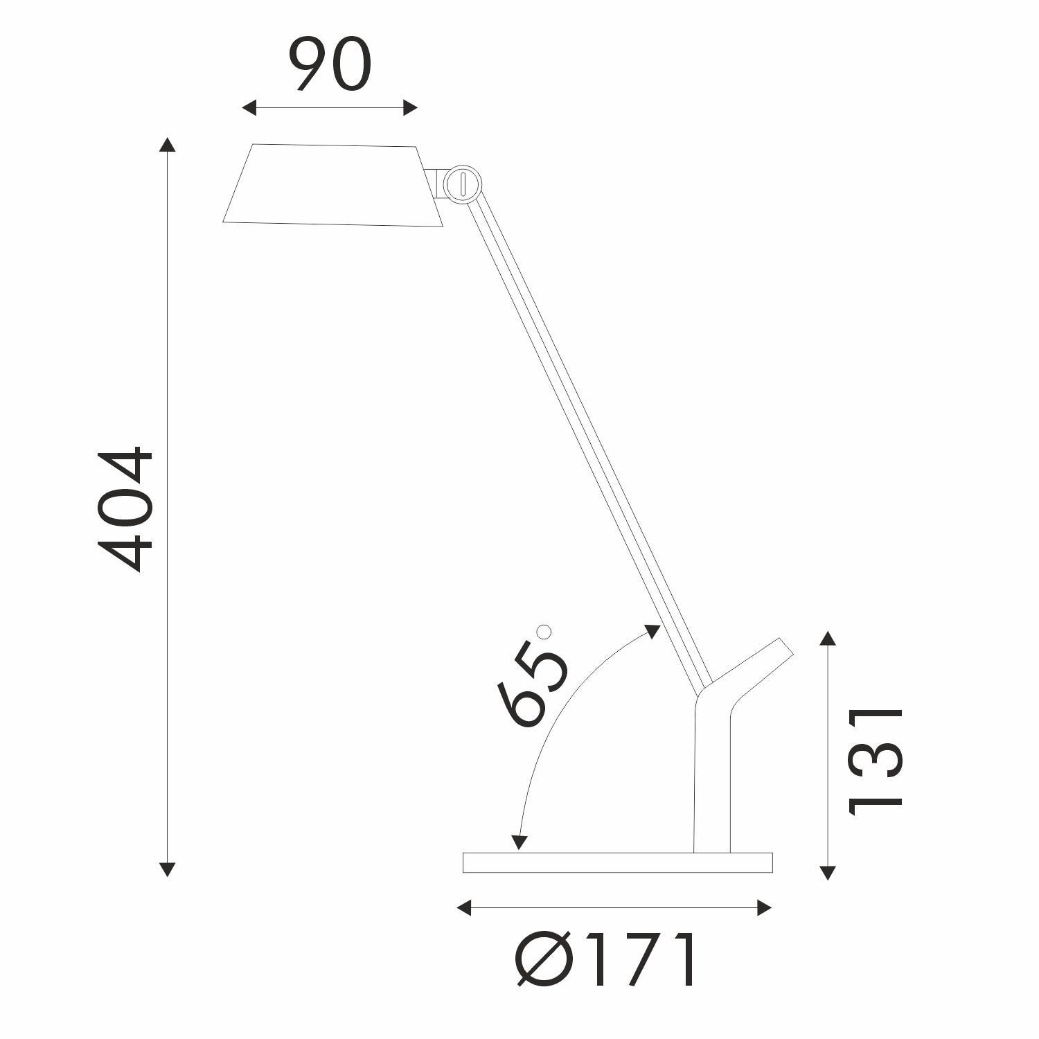 ΦΩΤΙΣΤΙΚΟ ΓΡΑΦΕΙΟΥ ΑΣΗΜΙ ΠΛΑΣΤΙΚΟ LED SMD 14W 400LM CCT 3000K-4300K-6000K IP20
