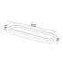 ΟΡΟΦΗΣ Φ/Σ LED 33W DIM CCT 3300LM SOLO ΜΕΤΑΛΛΙΚΟ ΛΕΥΚΟ IP20 57X14X6CM - ledmania.gr