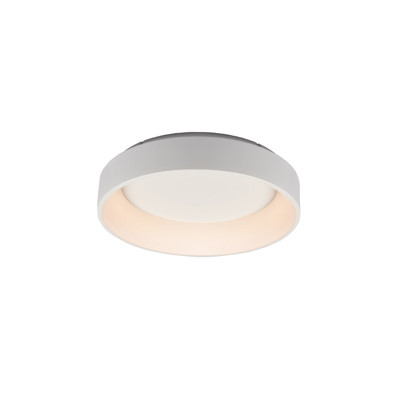 ΟΡΟΦΗΣ Φ/Σ LED 36W CCT 3670LM ΛΕΥΚΟ ΜΕΤΑΛΛΙΚΟ D45XH14CM APOLLO - ledmania.gr