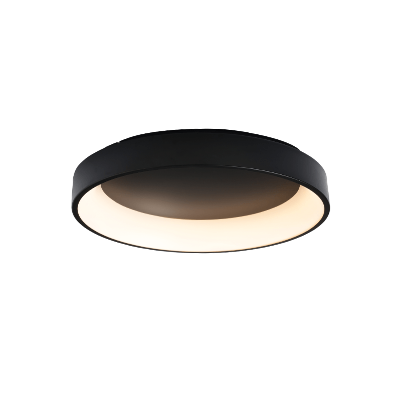 ΟΡΟΦΗΣ Φ/Σ LED 73W CCT 5450LM ΜΑΥΡΟ ΜΕΤΑΛΛΙΚΟ D78XH14CM APOLLO - ledmania.gr