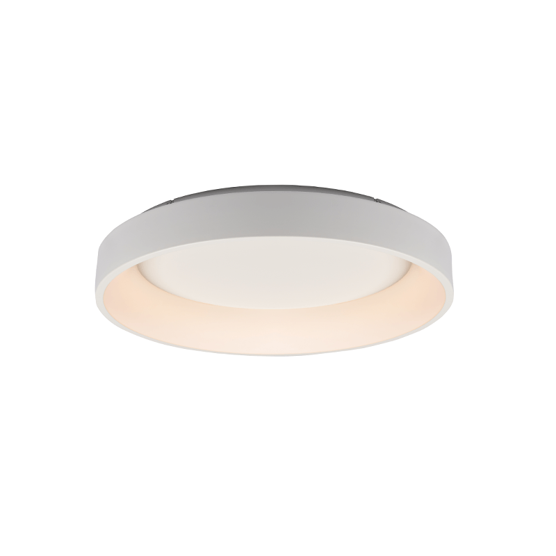 ΟΡΟΦΗΣ Φ/Σ LED 73W CCT 5450LM ΛΕΥΚΟ ΜΕΤΑΛΛΙΚΟ D78XH14CM APOLLO - ledmania.gr